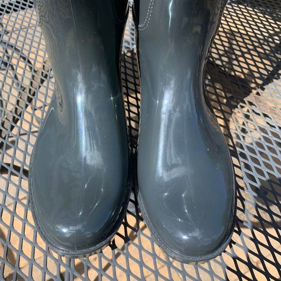 INVENTORY REDUCTION SALE! Coach TASHA Rubber Rain Boots Size 9 New without Tags - Picture 5 of 10